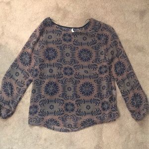 Pattern blouse